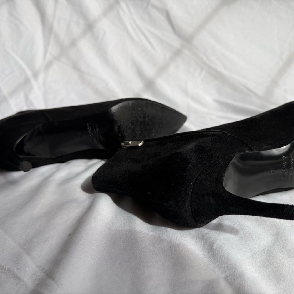 & Other Stories Black Heel Booties